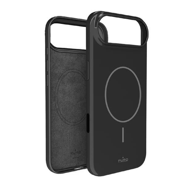 Puro Telefontaske til iPhone Air Magsafe Polycarbonat Pulse - Sort Svart
