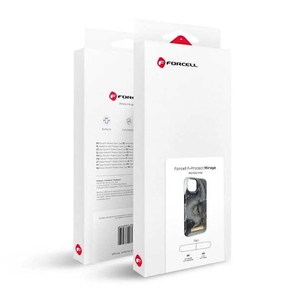 Forcell iPhone 14 Plus Mobilskal Magsafe Mirage - Marble Mist