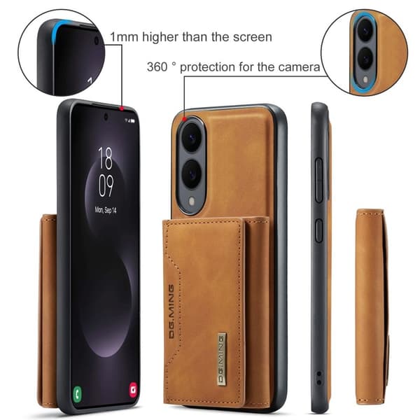 DG.MING M2 Series Mobilskal till Samsung Galaxy S25 Edge Brun