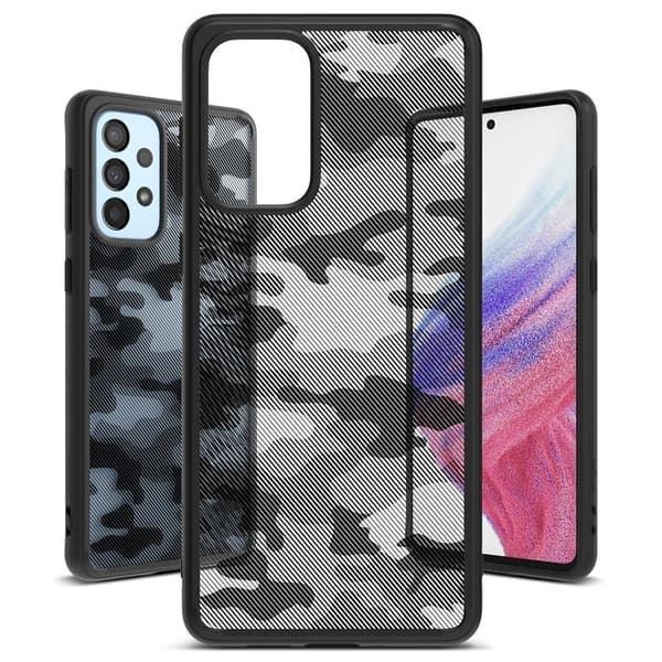 Ringke Fusion Matte Cover Galaxy A73 - Sort Svart