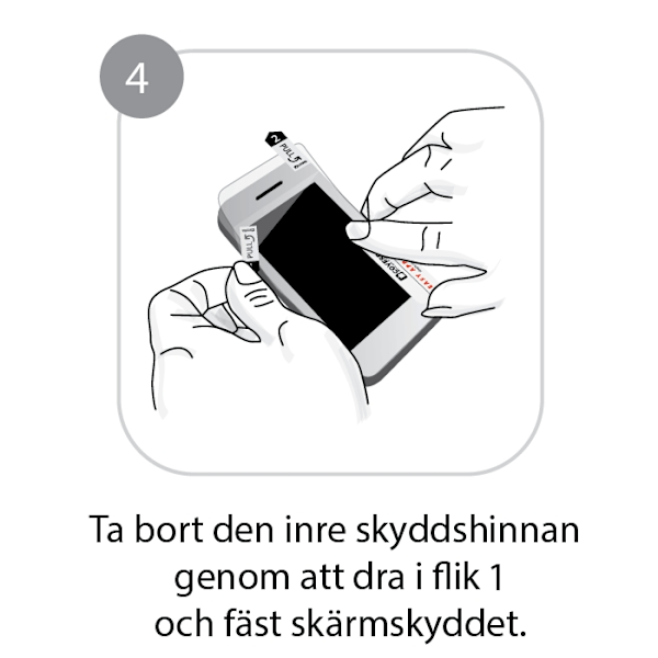 CoveredGear Skärmskydd av Slitstark Film iPhone X/Xs/11 Pro