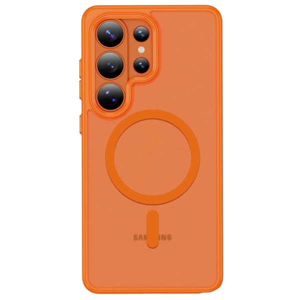 Tech-Protect Mobilskal För Galaxy S26 Ultra Magsafe Magmat - Orange Orange