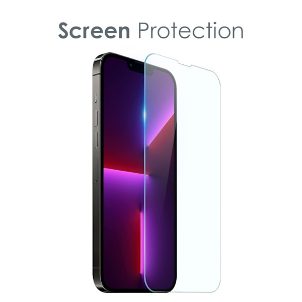 [2-PACK] iPhone 14 Pro Max Kameralinsskydd i Härdat glas Clear