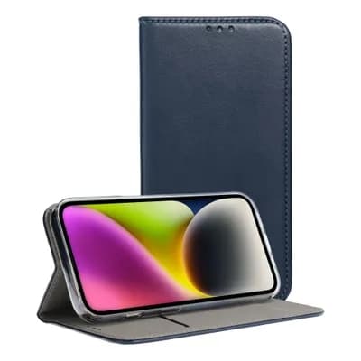 Smart Magneto plånboksfodral för Samsung A54 5G marinblå Blå