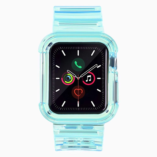Apple Watch (40mm) Armband Silikon - Blå Blå