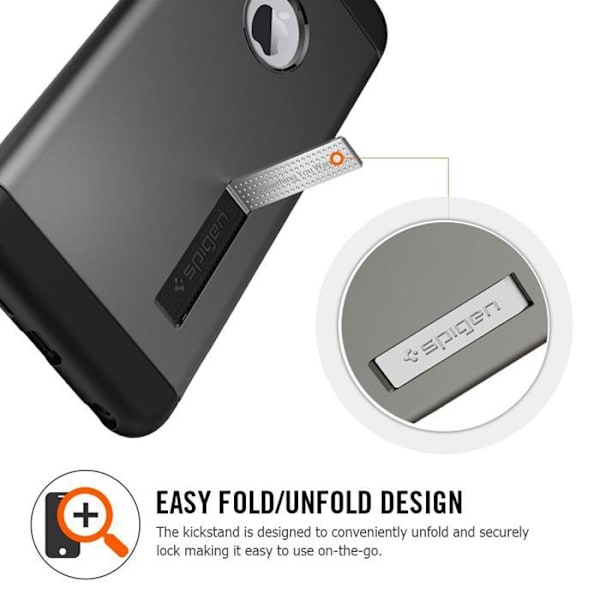 SPIGEN Slim Armor Skal till Apple iPhone 6(S) Plus (Mint) Blå