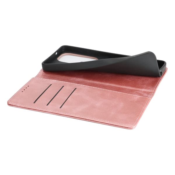 Mobilskal för Samsung Galaxy S26 Ultra Magnetiskt Konstläder - Roséguld