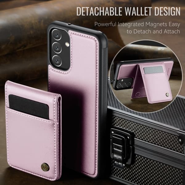 JEEHOOD J06 Mobilskal till Samsung Galaxy A34 5G - Rosa