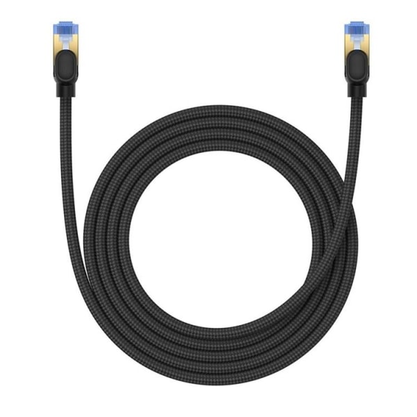 Baseus Internet Kabel 2m cat.7 - Braided Svart