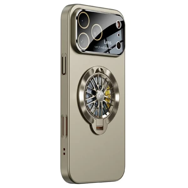 Mobilskal till iPhone 17 Pro Max Magsafe Hard PC - Titan Beige
