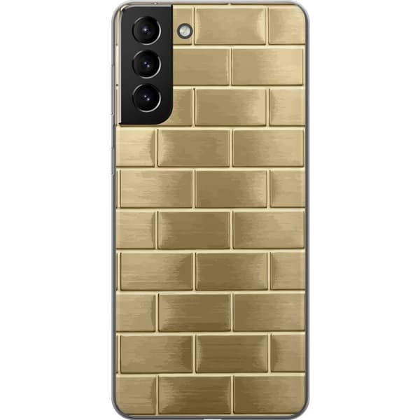 Mobilcover til Samsung Galaxy S21+ 5G med Gyldne Mursten