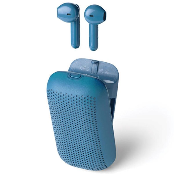 Lexon In-Ear Høretelefoner Bluetooth Speakerbuds LA127B - Blå