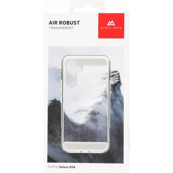 Black Rock Samsung A34 5G Mobile Cover Air Rugged - läpinäkyvä