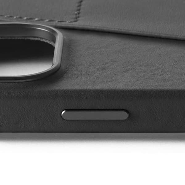 Mujjo Mobilskal till iPhone 16 Pro Max MagSafe Korthållare - Svart Black