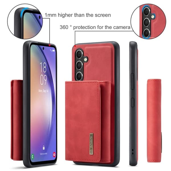 DG.MING M1 Series Mobilskal för Samsung Galaxy A14 5G - Röd