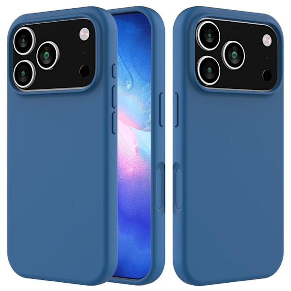 Mobilskal till iPhone 17 Pro Liquid Silikon - Blå Blå