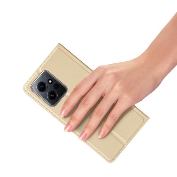 Dux Duxis Xiaomi Redmi Note 12 Pro Wallet Case Skin Pro - Gul