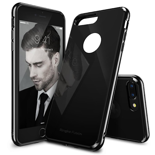 Ringke Fusion Shock Absorption Skal till iPhone 7 Plus - Shadow Black
