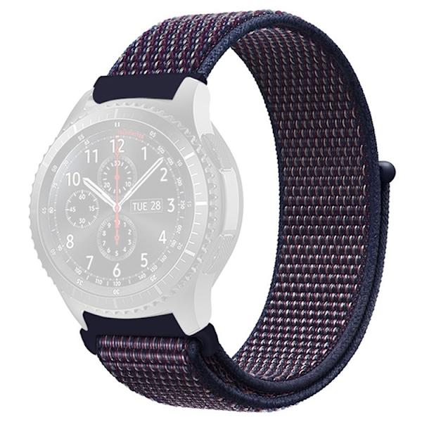 Kalebol Galaxy Watch 6/6 Classic Armband Nylon Loop - Blå Blå
