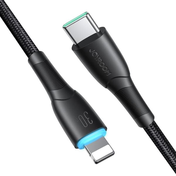 Joyroom Starry USB-C til Lightning 30W Kabel 1m - Sort Black