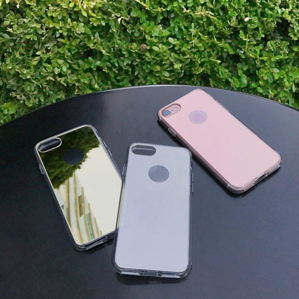 RINGKE Fusion Mirror skal till iPhone 8 - Rose Gold
