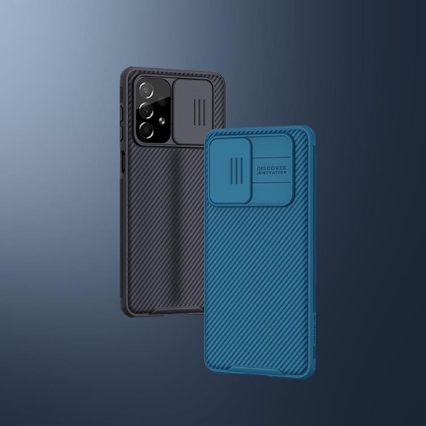 Nillkin Galaxy A73 Cover CamShield Pro Armored - Sort Black