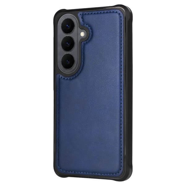 Plånboksfodral för Samsung Galaxy S26 Magnetiskt Konstläder - Blå