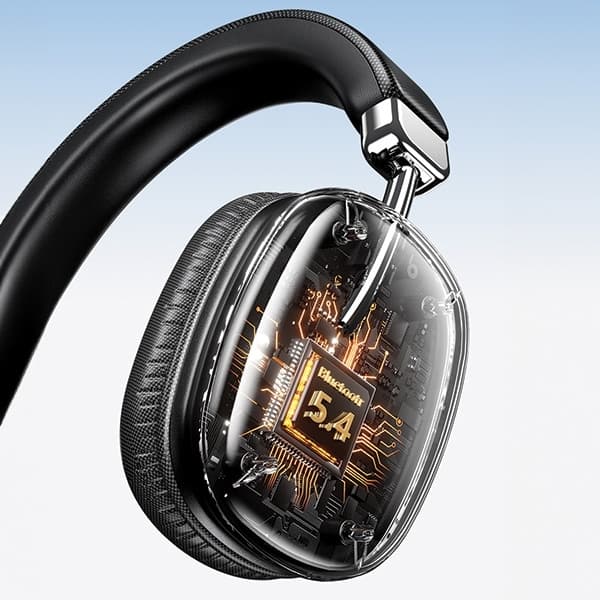 Awei Over-Ear Hörlurar Trådlösa Bluetooth AT7 - Svart Svart