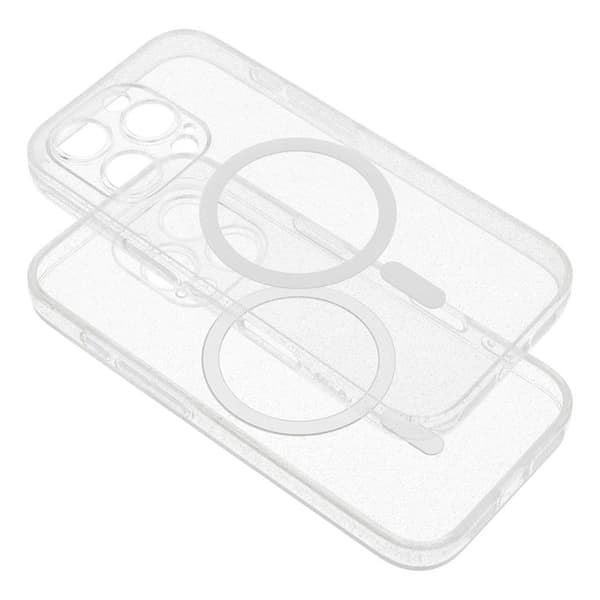 Mobilskal till Galaxy S25 Ultra Magsafe Clear - Glitter Transparent