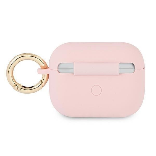 Guess Silicone Vintage Script Skal AirPods Pro - Rosa Rosa