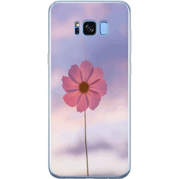 Mobilskal till Samsung Galaxy S8+ med Rosa blomma