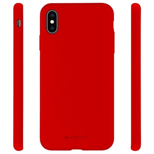 Mercury Telefontaske til iPhone 14 Plus Silikone - Rød
