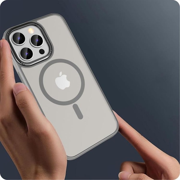 Tech-Protect Mobilskal till iPhone 15 Pro Magsafe Magmat 2 - Titanium