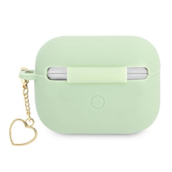 Guess AirPods Pro Cover Silikone Charm Heart Collection - Grøn