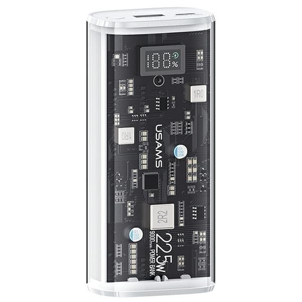 USAMS Powerbank 9000mAh 20W PD QC 3.0 - Vit Vit
