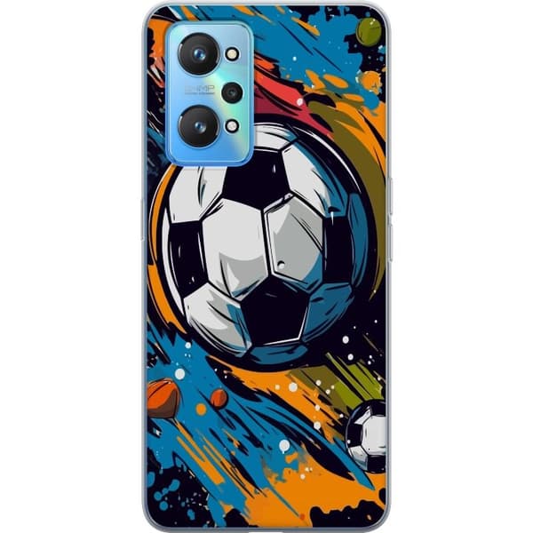 Mobilskal till Realme GT Neo2 med Fotbollar