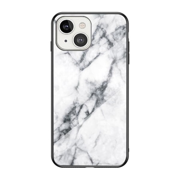 Anti-ridse hærdet glas skærmbeskytter cover iPhone 13 mini - Hvid Ma
