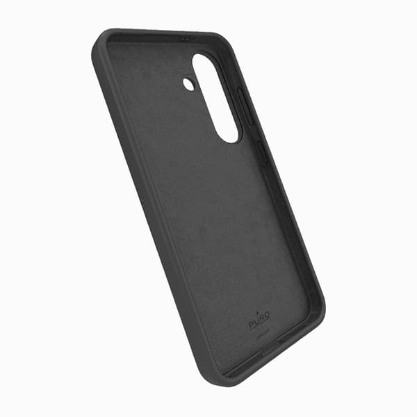 Puro Mobilskal till Galaxy S25 Plus Icon Silikon - Svart Black