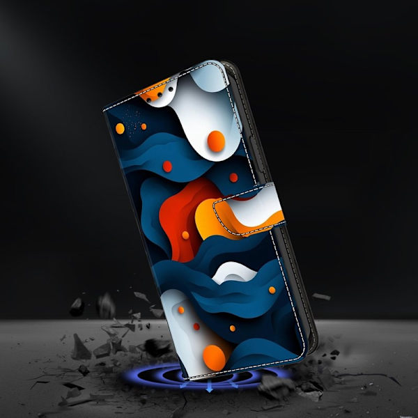 Samsung Galaxy S26 Plus Plånboksfodral Ställning Konstläder Gradient
