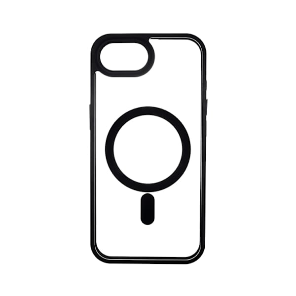 Onsala Telefontaske til iPhone 16e MagSafe TPU - Klar Sort Black