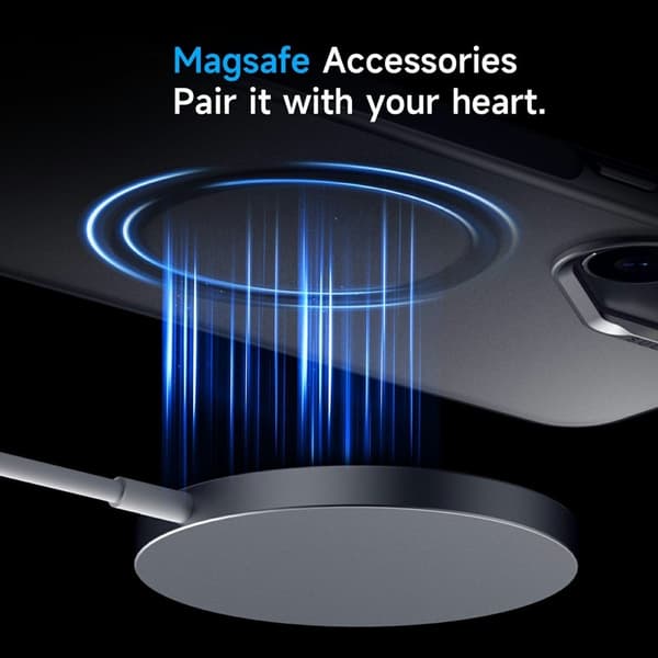 SULADA Mobilskal till Galaxy S25+ MagSafe PC TPU Grå