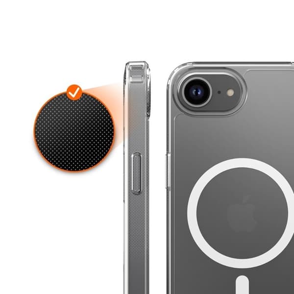Araree Telefontaske til iPhone 16e MagSafe Duple - Gennemsigtig