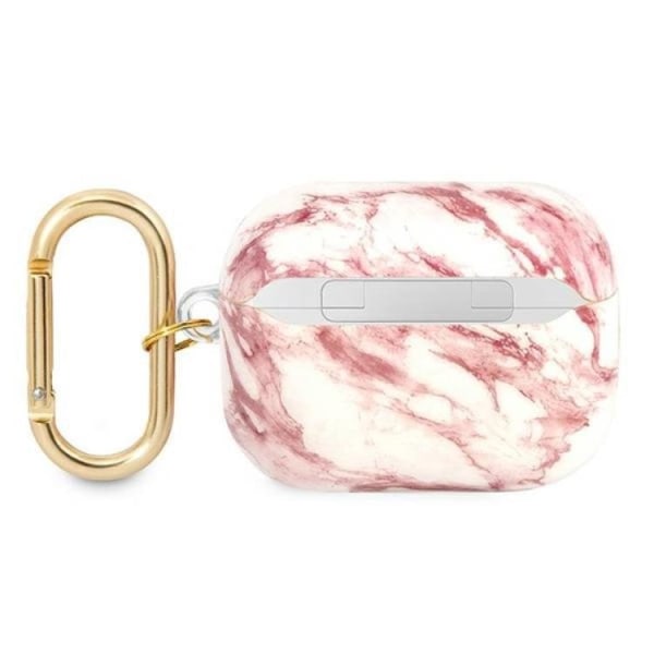 Guess Airpods Pro Skal Marble Strap Collection - Pinkki