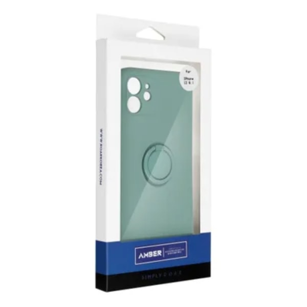 Roar iPhone 15 Pro Max Mobilskal Ringhållare Amber - Grön