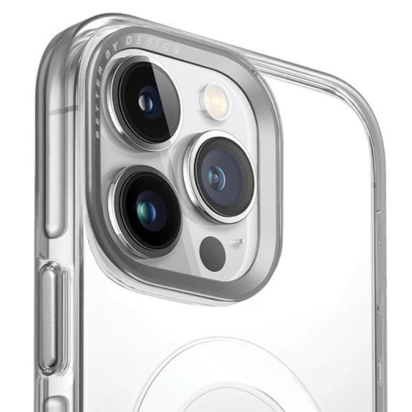 UNIQ iPhone 15 Pro Max matkapuhelimen suojakuori Magsafe Calio - läpinäkyvä