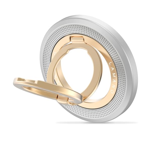 Tech-Protect Ringholder Magsafe MMR700 Lamano Magnetisk - Titanium/Guld Grå