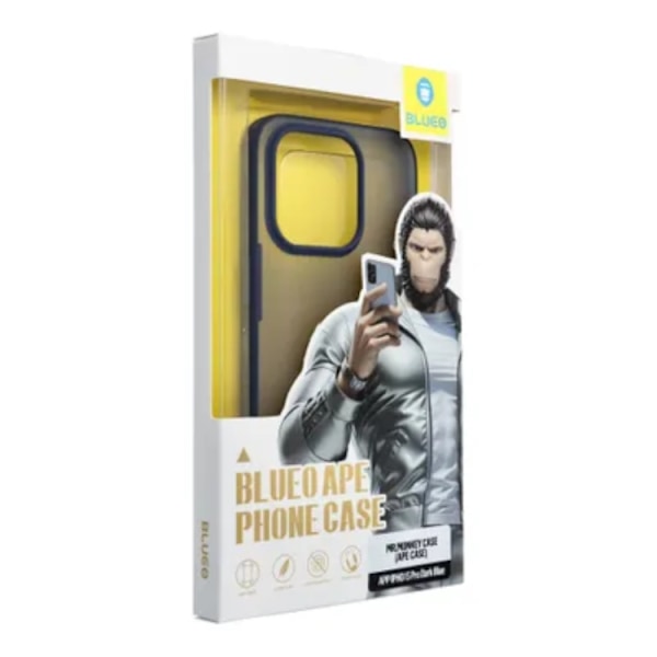 BlueO Mobilskal till iPhone 15 Pro Max APE - Blå