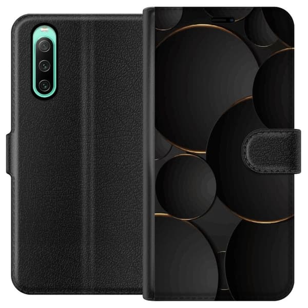 Plånboksfodral till Sony Xperia 10 IV med Lyxig Cirklar