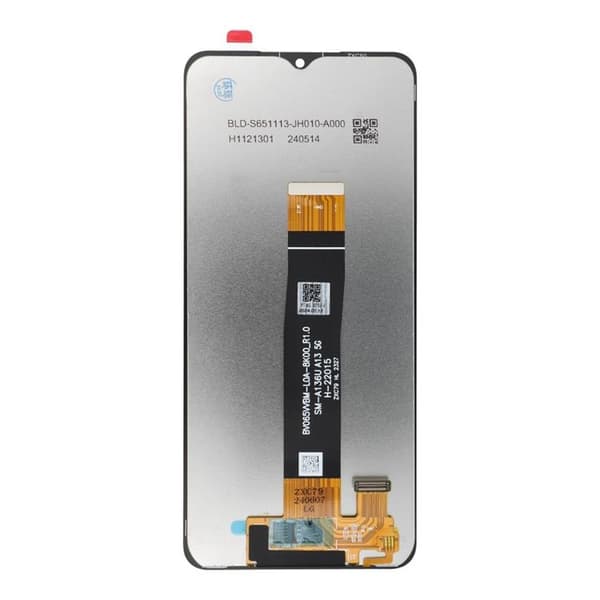 Galaxy A13 5G Skärm med LCD-display A136 Utan Ram Renoverad Black