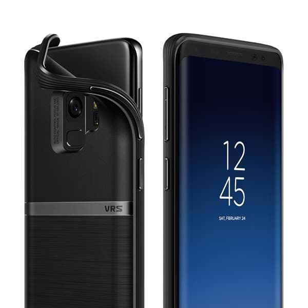 Verus Single Fit Cover til Samsung Galaxy S9 - Sort Black